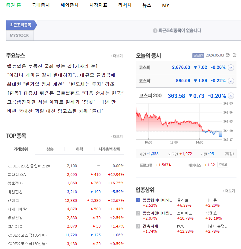 네이버증권