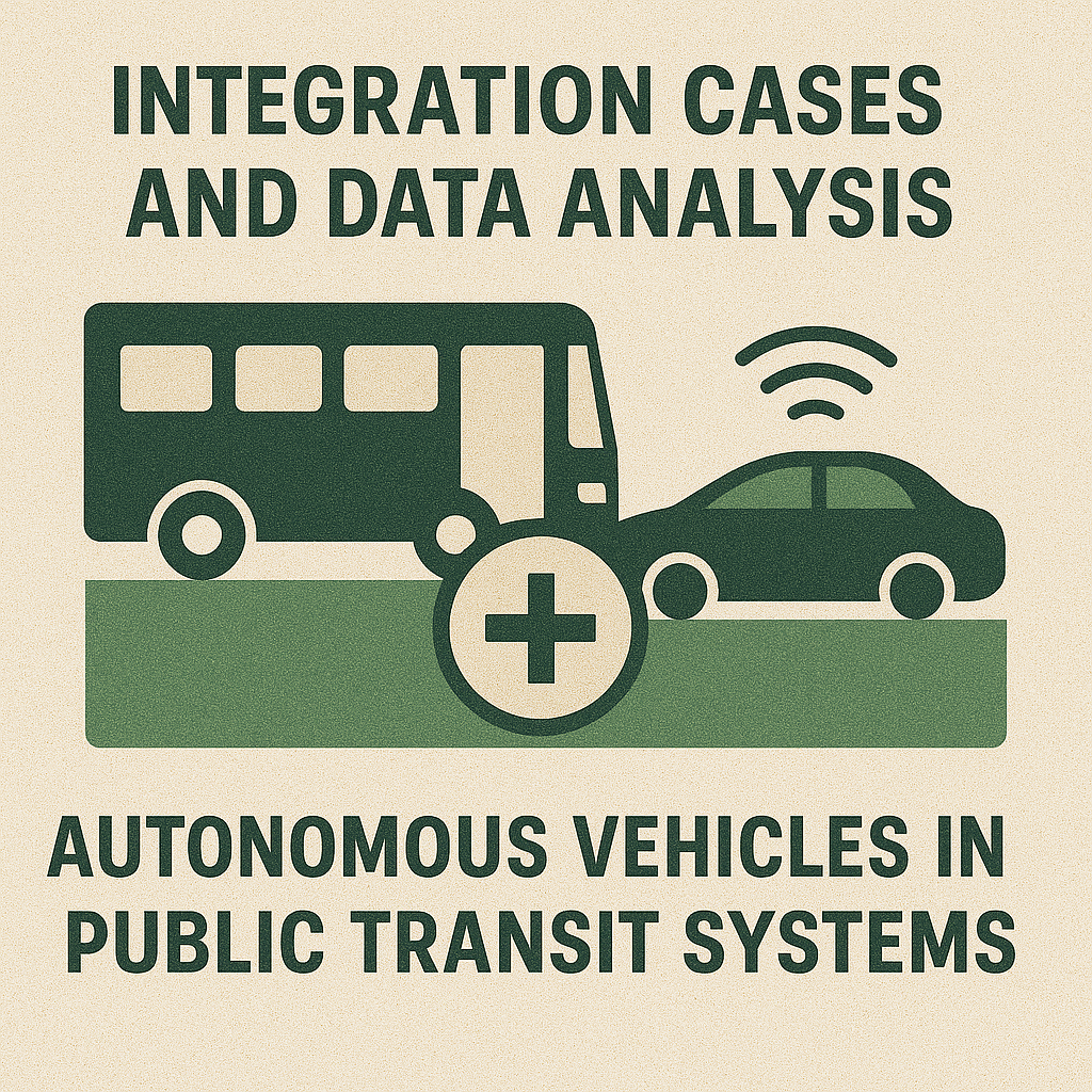 자율주행차 대중교통 시스템 통합 사례 및 데이터 분석