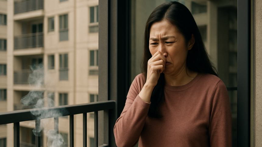베란다 흡연으로 인한 이웃 간 갈등