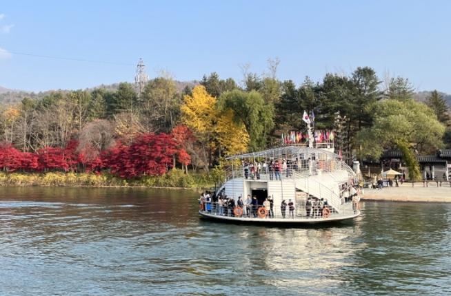 가을 단풍여행 : 남이섬