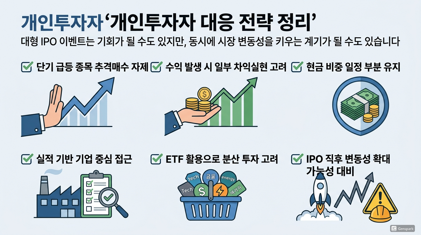 개인투자자 대응 전략 정리