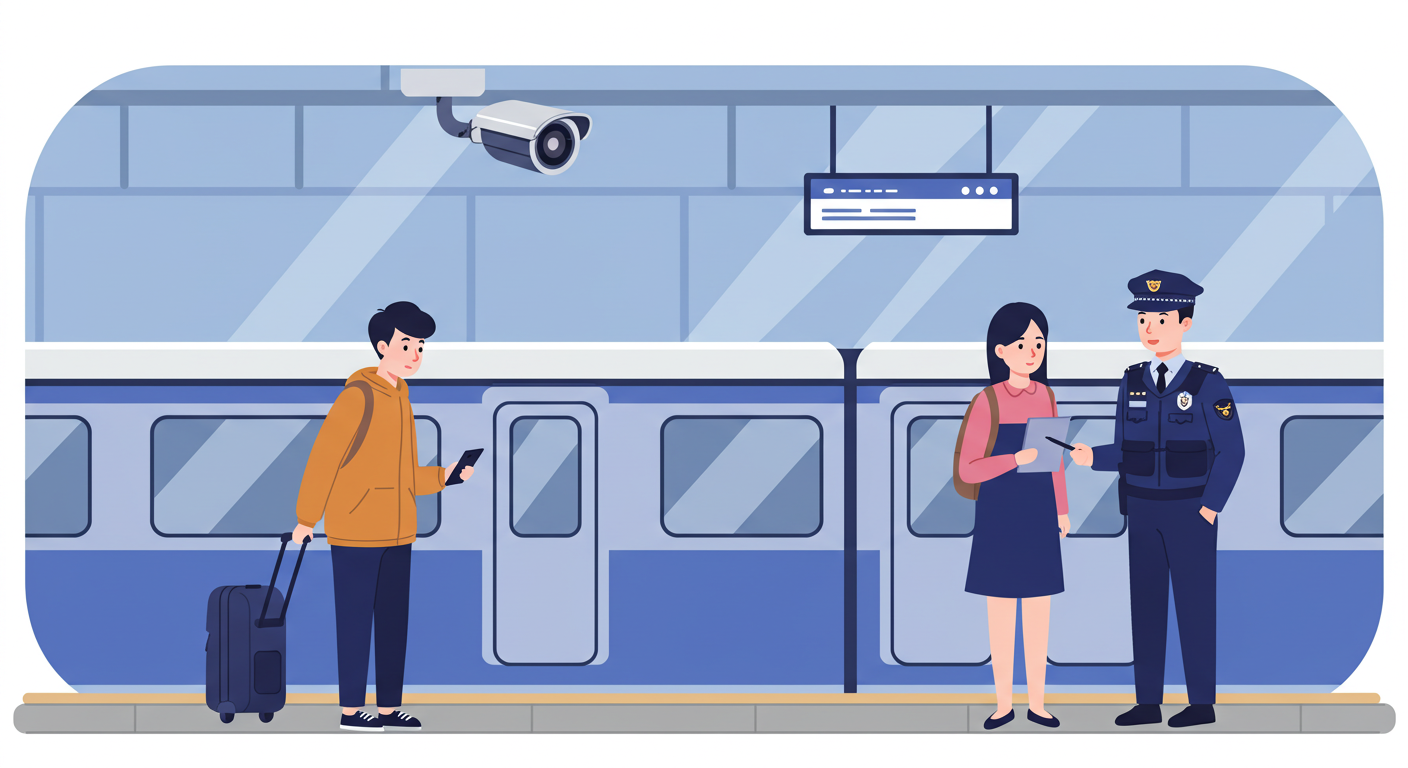 경찰·철도공사와의 소통 방법