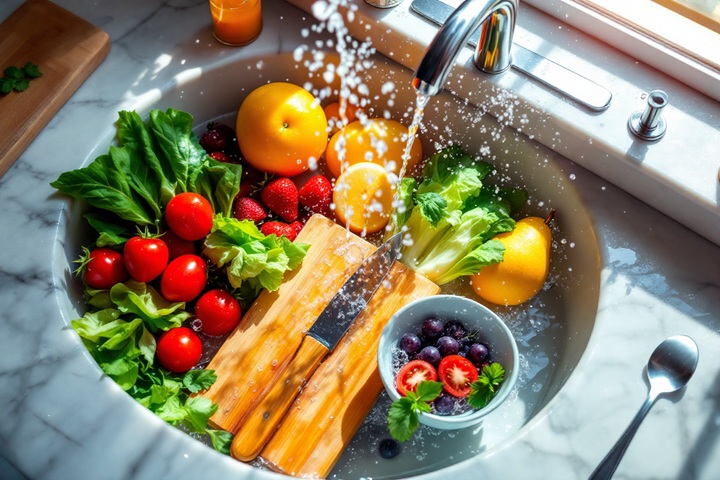 여름철 채소와 과일 관리