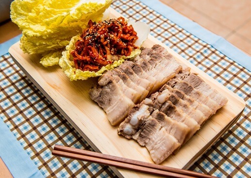 수육과-무우짱아찌