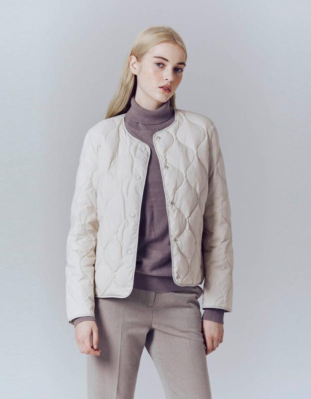 지오다노 여성 퀼팅 경량 다운 자켓 372908