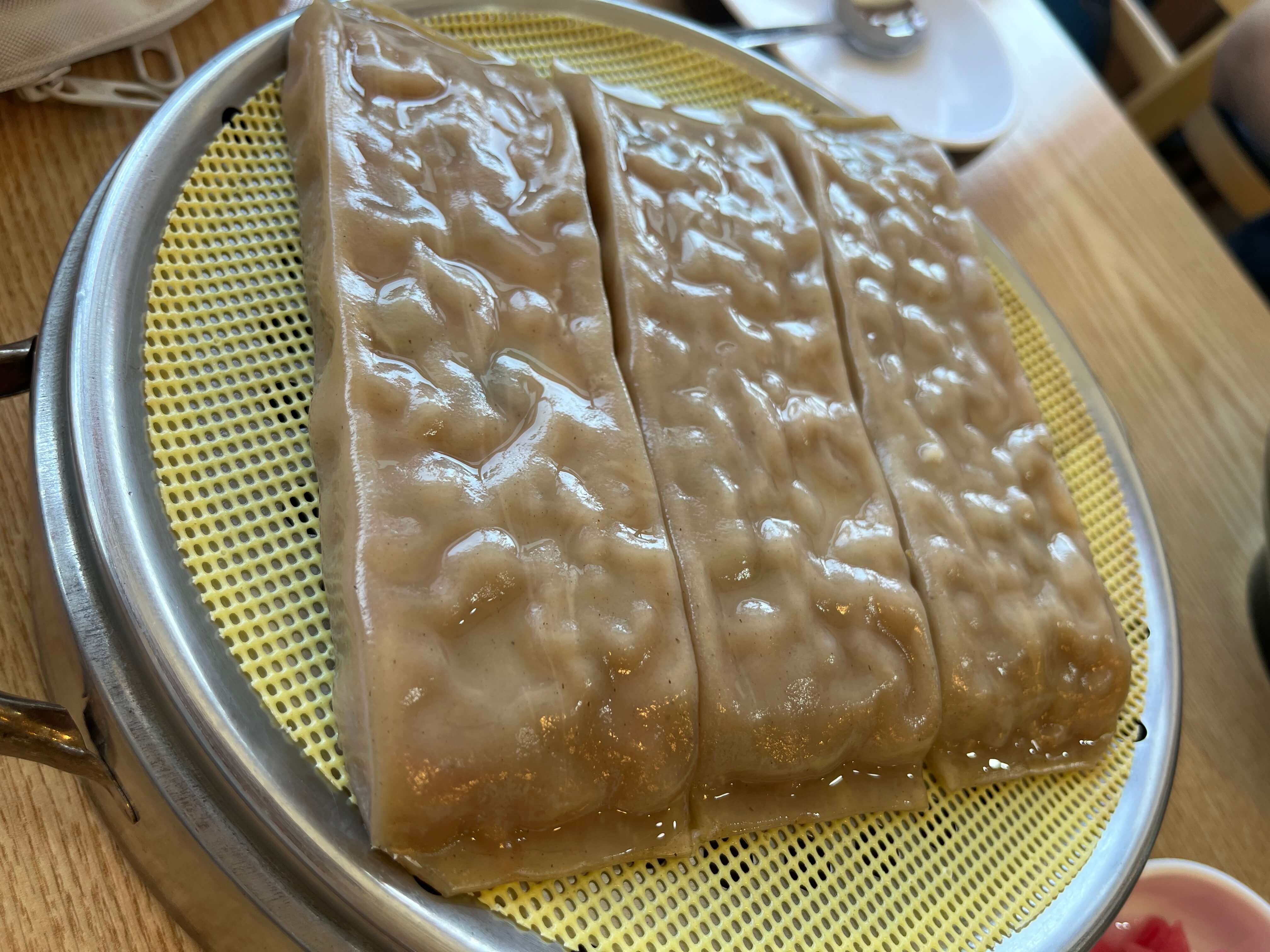 여수 메밀식당 유자비빔막국수