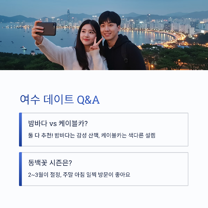 여수 가볼만한곳 완전정복