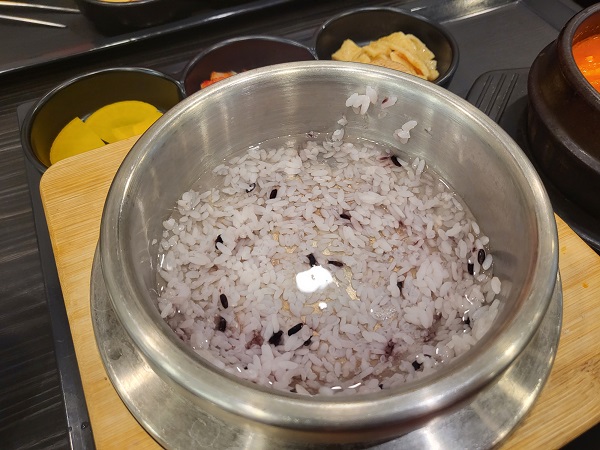 북촌순두부&amp;쭈꾸미 이마트 광교점 김치순두부 가마솥밥