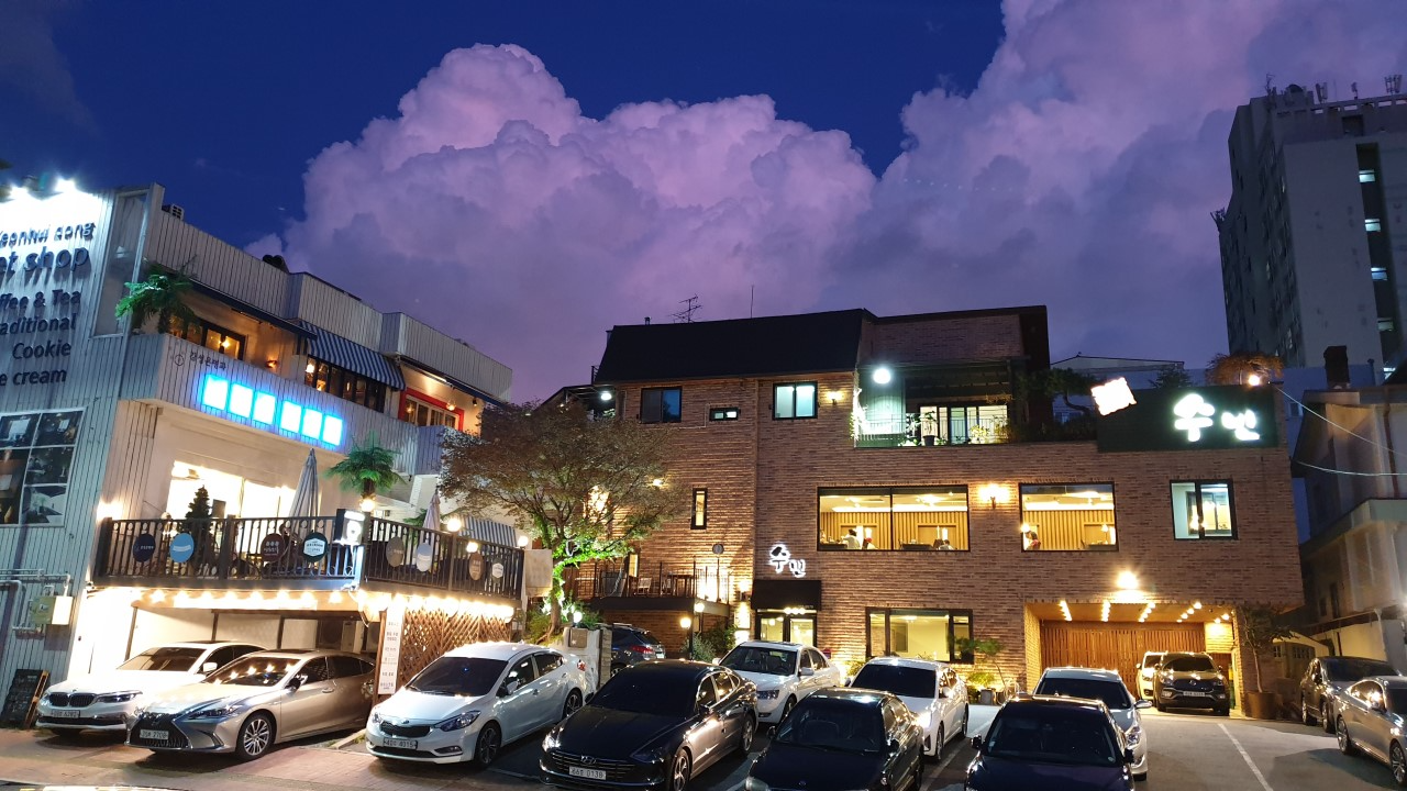 수빈의 전경 및 자리배치