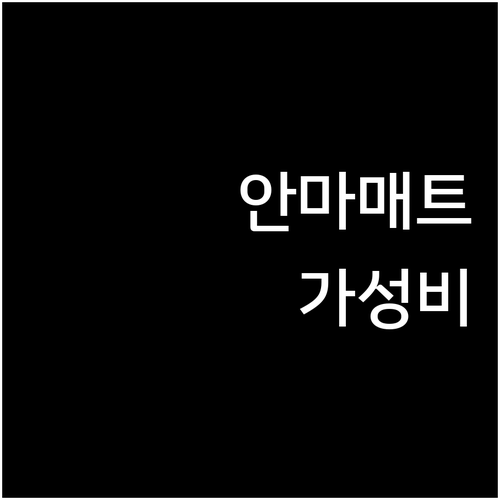 가성비 안마 매트 추천 스트레칭 온열..