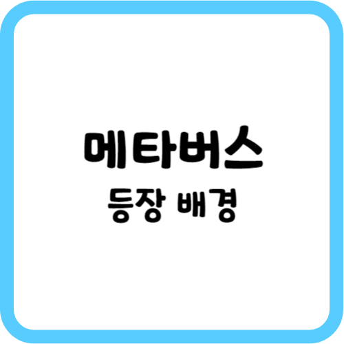 메타버스 등장배경