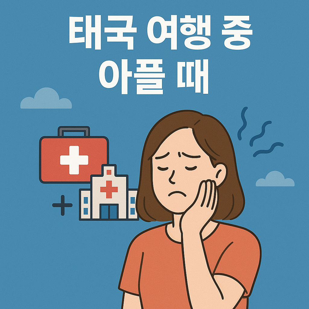 태국 여행 중 아플 때! 병원·약국·보험 청구 완전 가이드