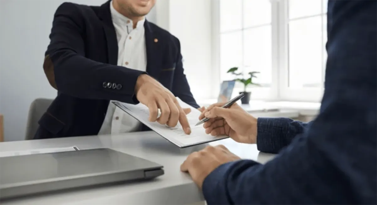 남자2명-계약서작성-싸인