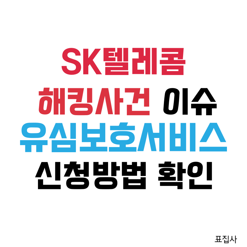 유심보호서비스 신청 방법