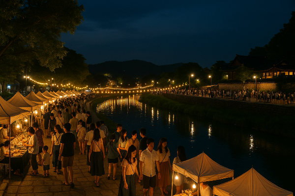 전국 야행 축제 모음! 여름밤 낭만 감성 여행지 추천