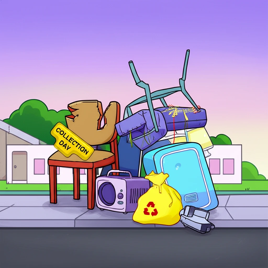 은평구 대형폐기물 온라인 스티커 비교..