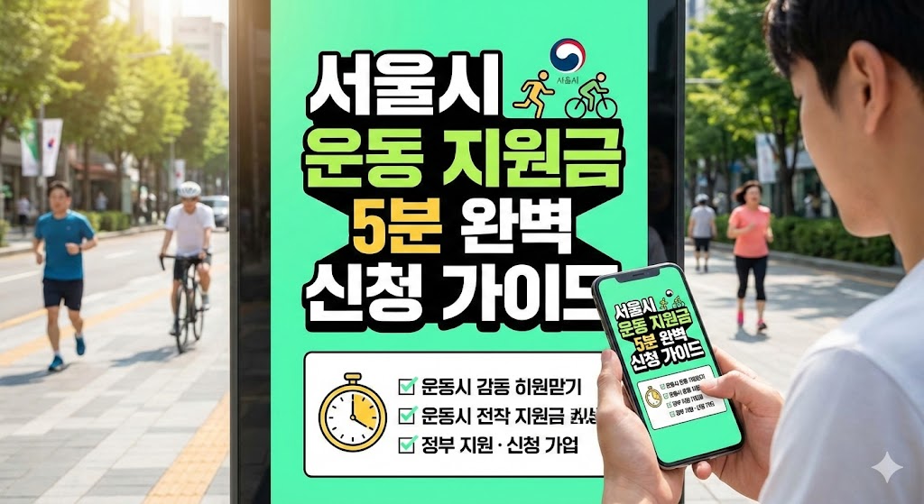 서울시 운동 지원금