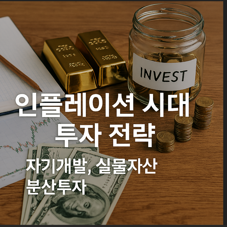 인플레이션 시대 투자 전략 (자기개발, 실물자산, 분산투자)