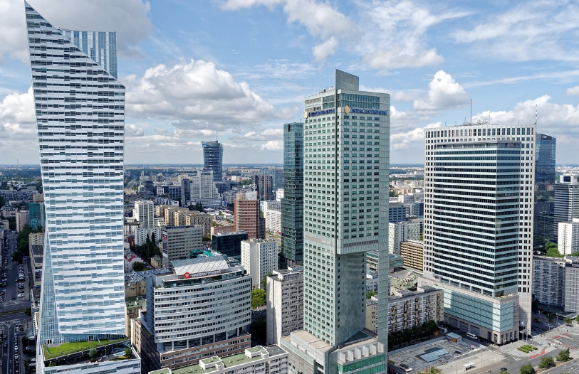 skyscrapers under blue clear sky