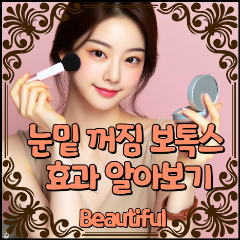 눈밑 꺼짐 보톡스 효과 알아보기