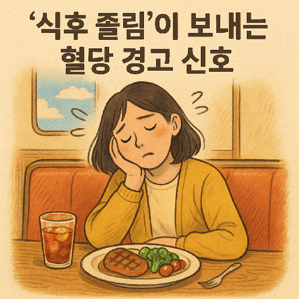 당신이 식후에 졸린 진짜 이유?｜혈당 시스템이 망가졌다는 충격적인 증거일지도 모릅니다.