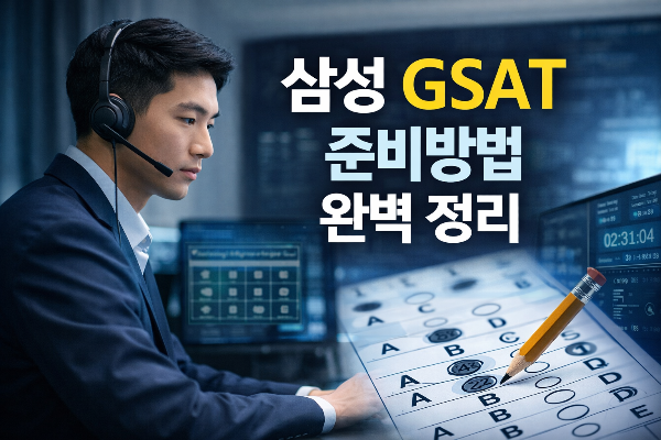 삼성 GSAT 준비 방법 완벽 정리 (단기간 합격 전략)