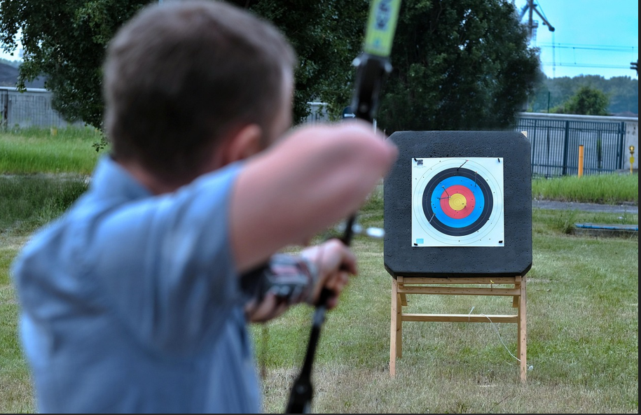 양궁 경기 이미지