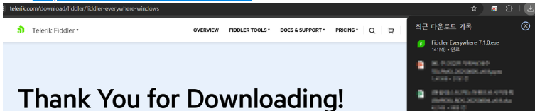 Version : Fiddler v7.1.0