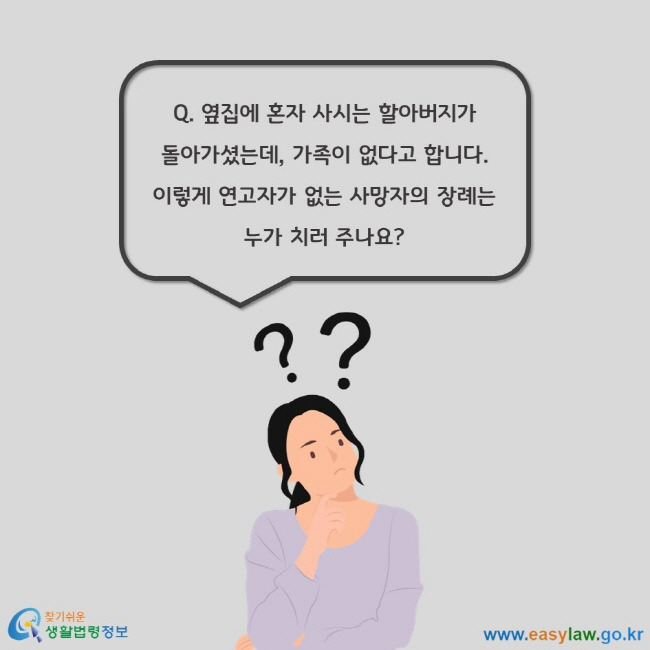 2026 무연고 노인 장례 지원: 국가가 차려드리는 존엄한 마지막 빈소