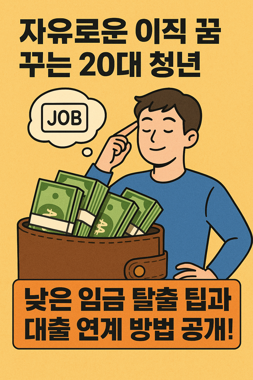 자유로운 이직 꿈꾸는 20대 청년