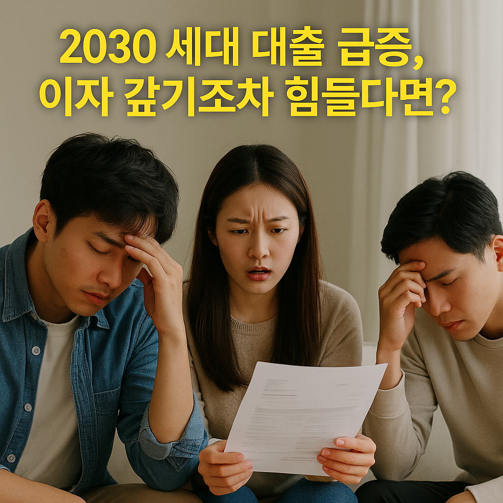 2030 세대 대출 급증 무료상담