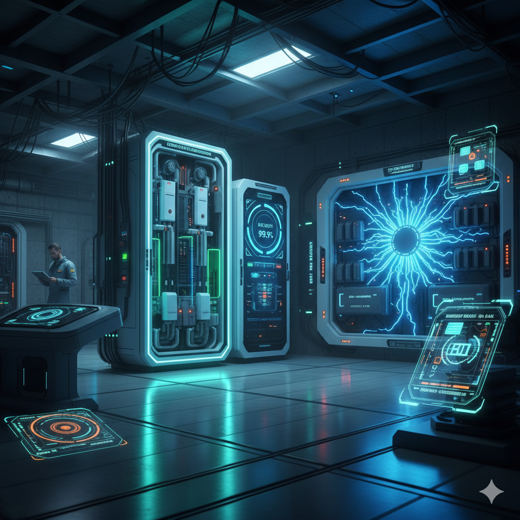 하이테크 벙커 비상 에너지 정화 장치