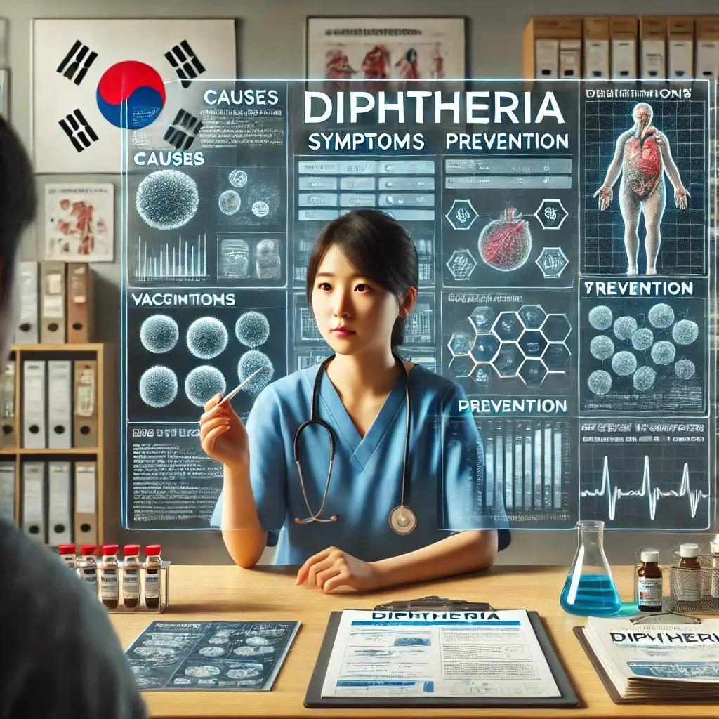 디프테리아 치료 증상