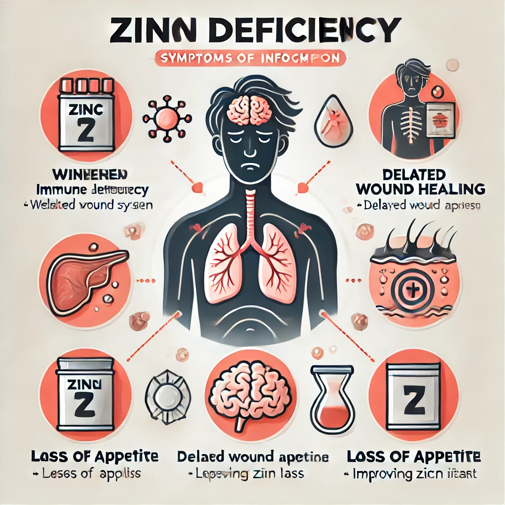 아연 결핍의 증상과 개선 방법
