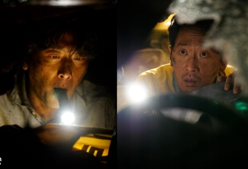 터널 영화 속 한장면 주인공 하정우