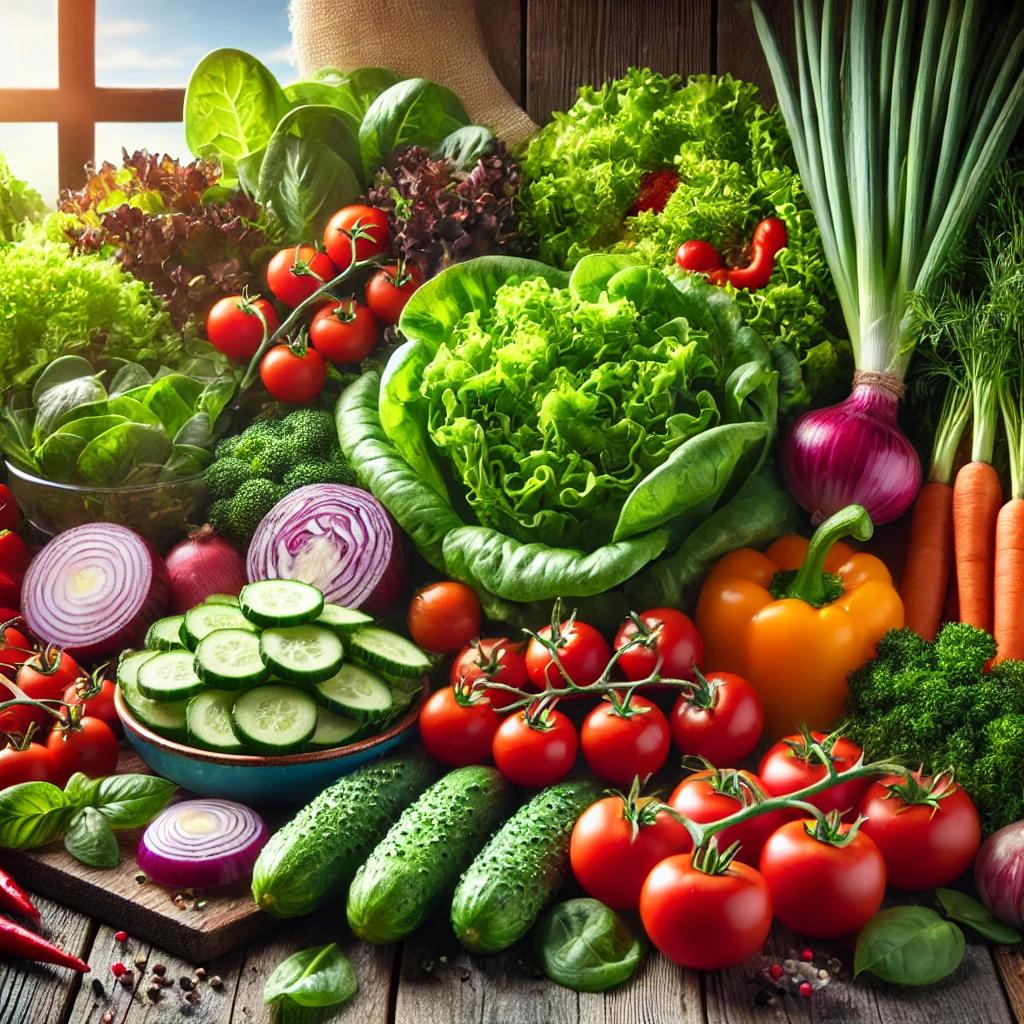 샐러드종류야채