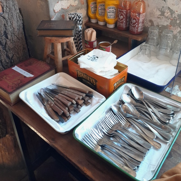 셀프 포크 나이프