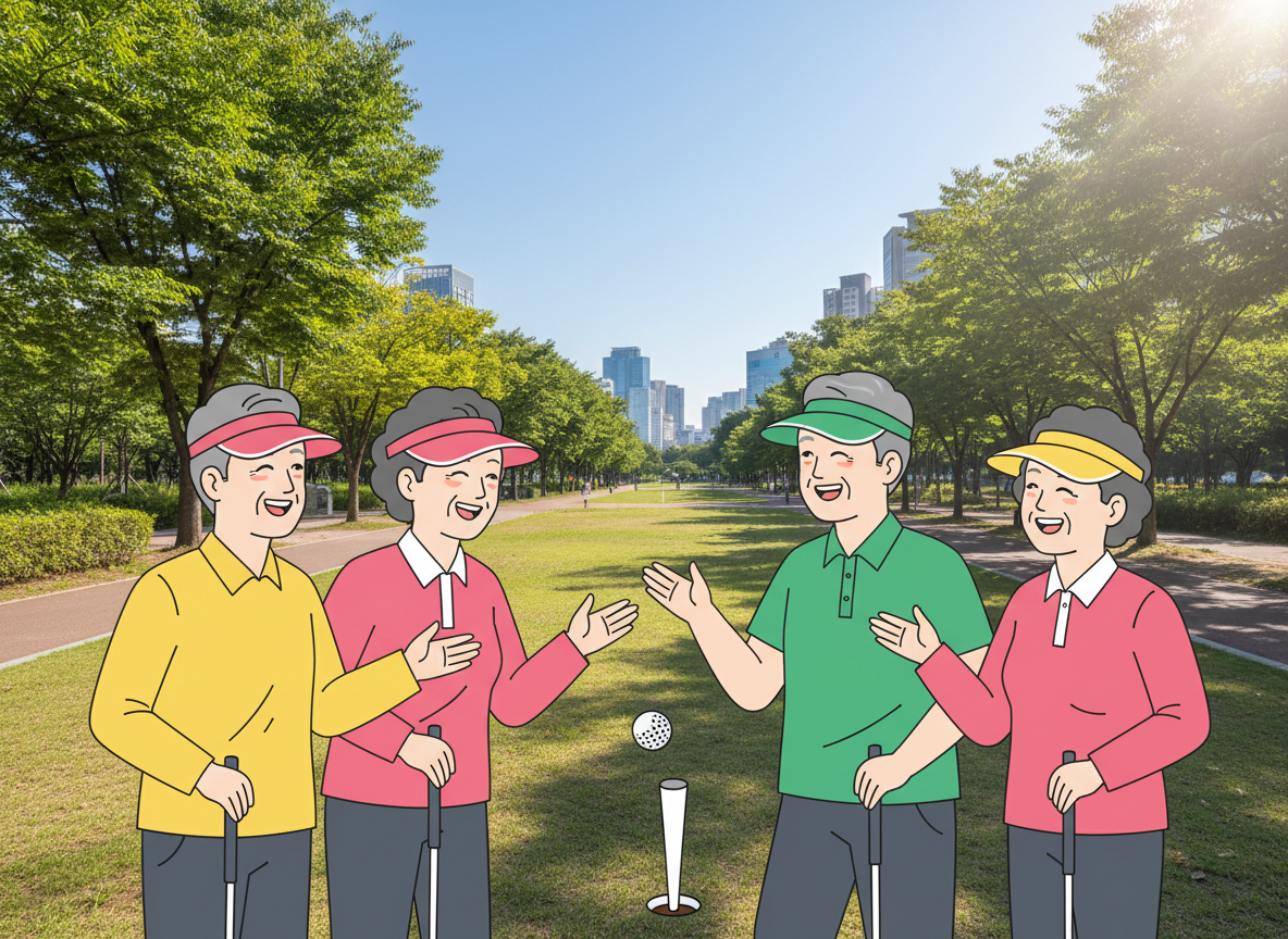 잠실 파크골프장 예약 일정 주차