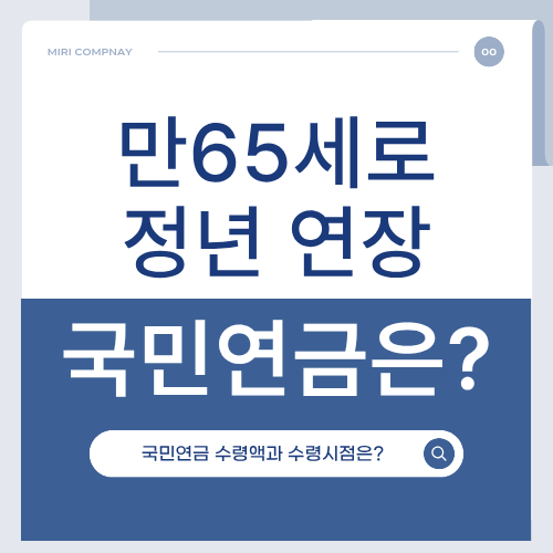 65세 정년연장