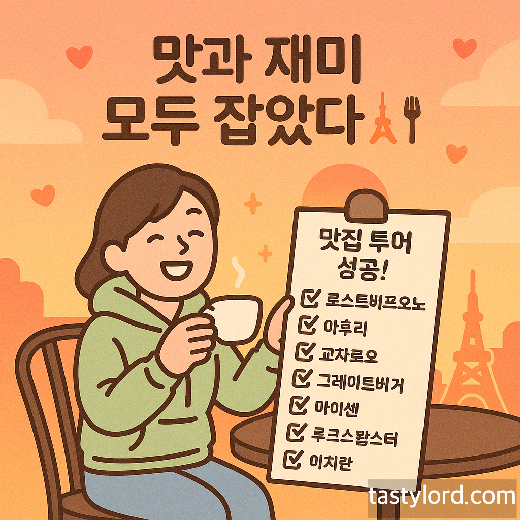 최신 도쿄 하라주쿠 인생 맛집 베스트 8