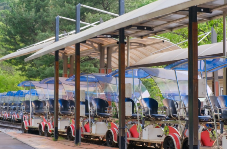 문경 철로자전거