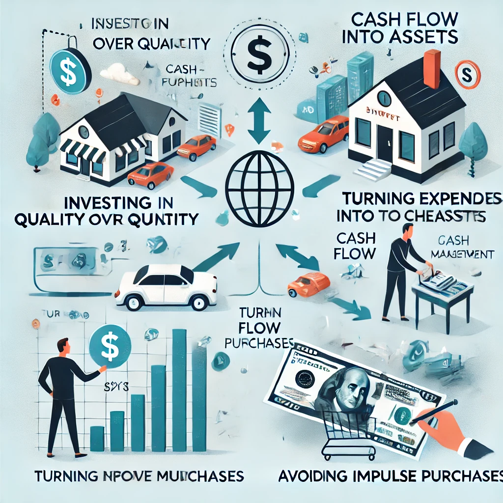 돈을 쓰면서도 부자가 되는 법