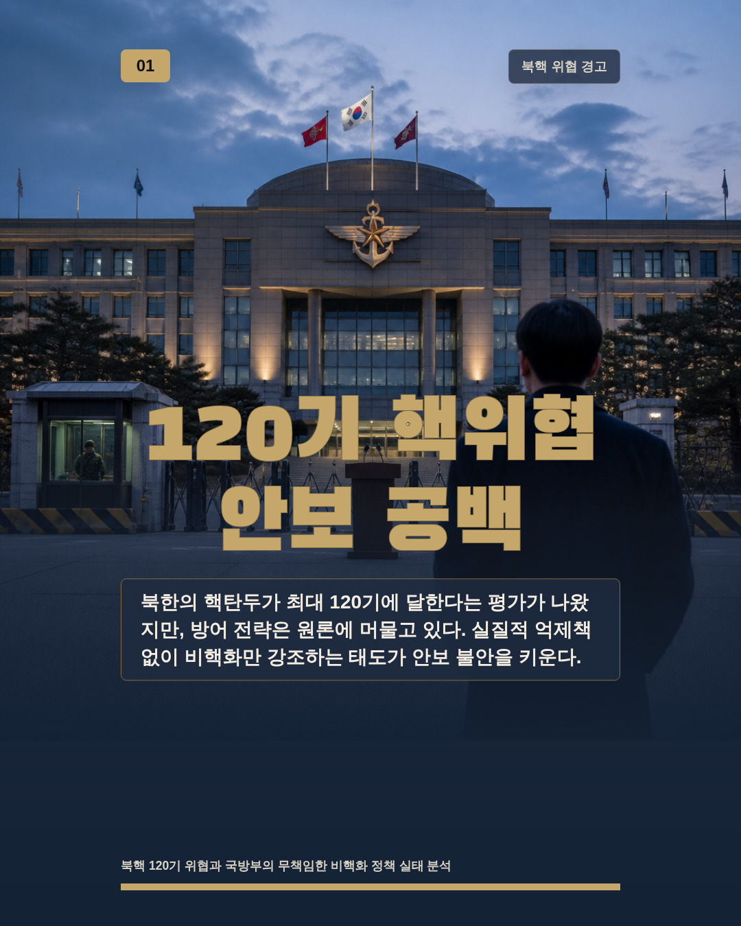 120기 핵위협 안보 공백