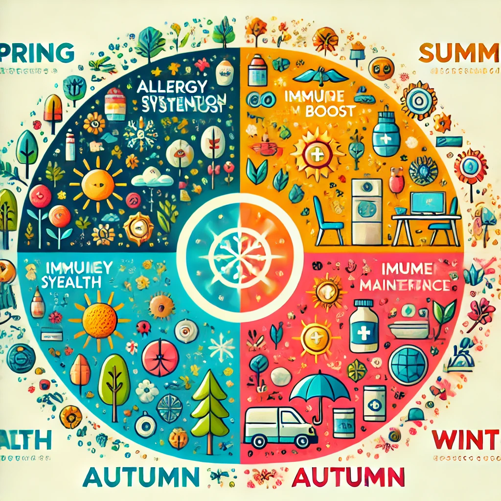 계절 별 건강 관리 팁