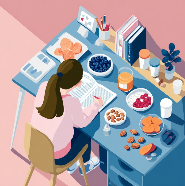 수험생을 위한 건강 간식 & 집중력 높이는 습관