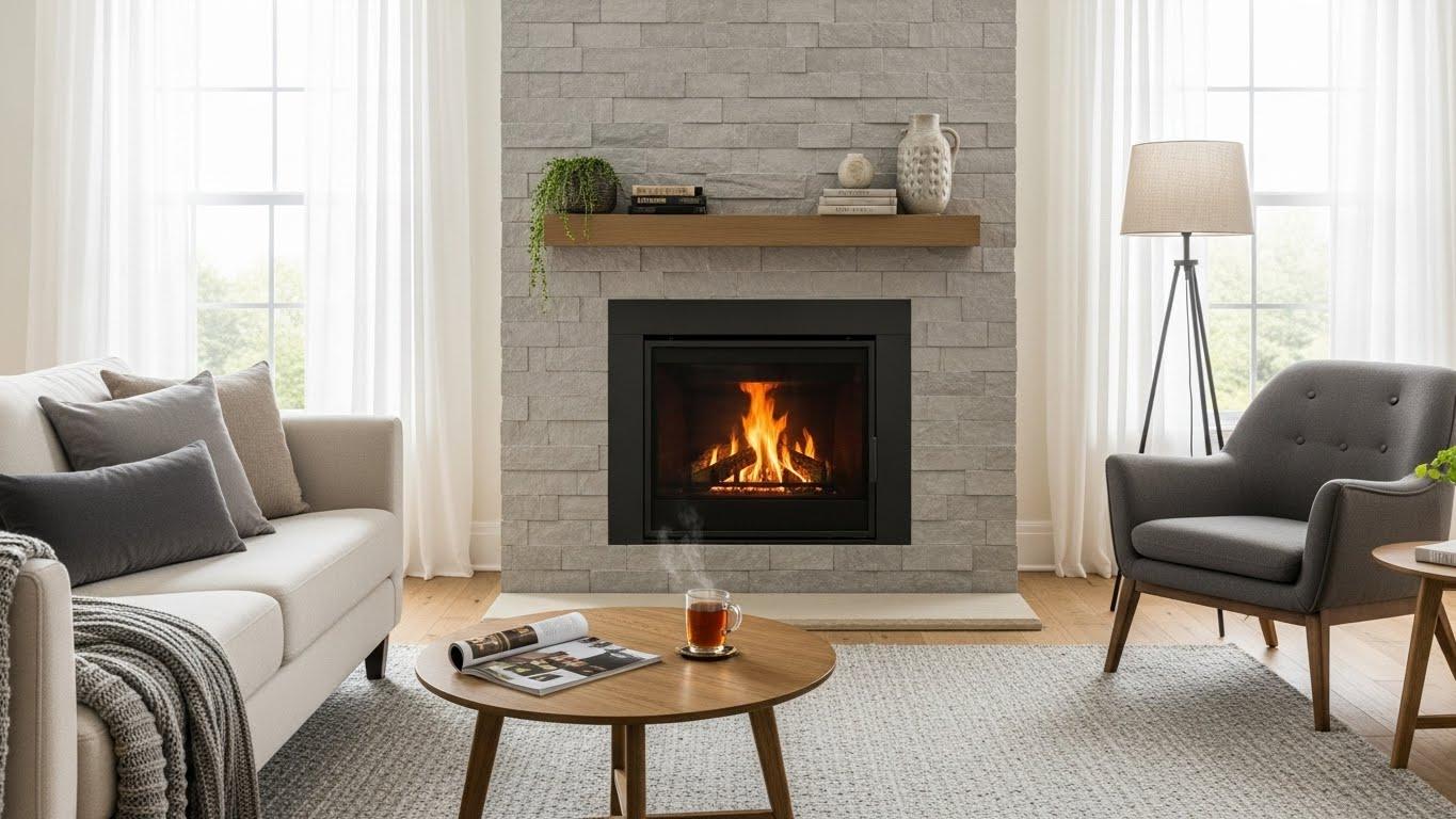 인테리어 벽난로