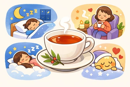 루이보스차 밤 섭취와 수면 영향5