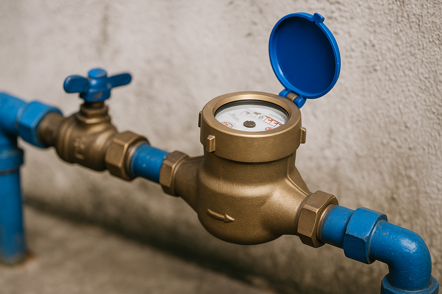 수도계량기 관련 사진