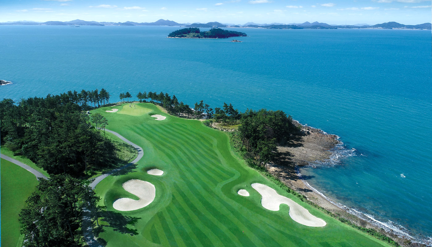 바다가 어우러진 해남 '파인비치cc 골프장' 소개