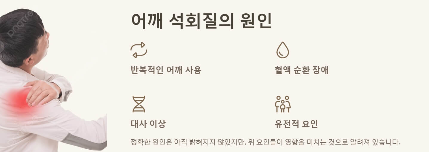어깨 석회질치료방법